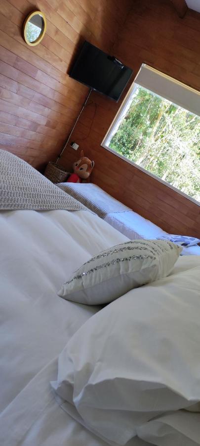Acogedora Cabana En El Bosque, Acceso Vehiculos 4X4 Cochamo Buitenkant foto